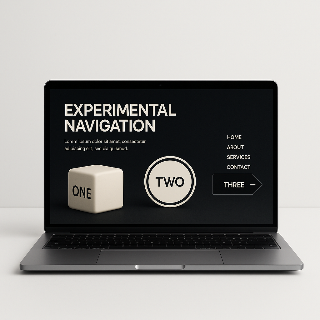 Read more about the article Channel-Specific Tactic: Making the Most of Experimental Navigation in Web Design